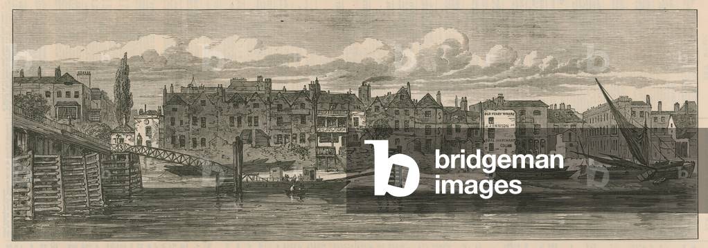 Il fiume del vecchio Chelsea (incisione)