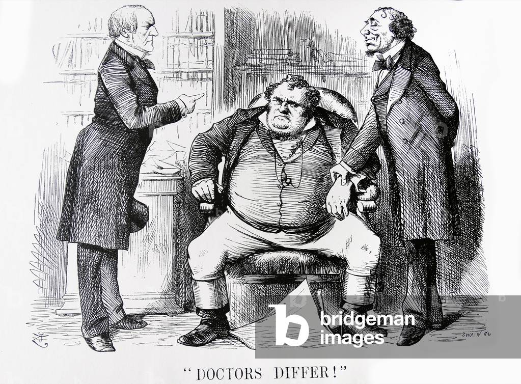 Image of A difference of opinion among the physicians. DISRAELI, the Prime