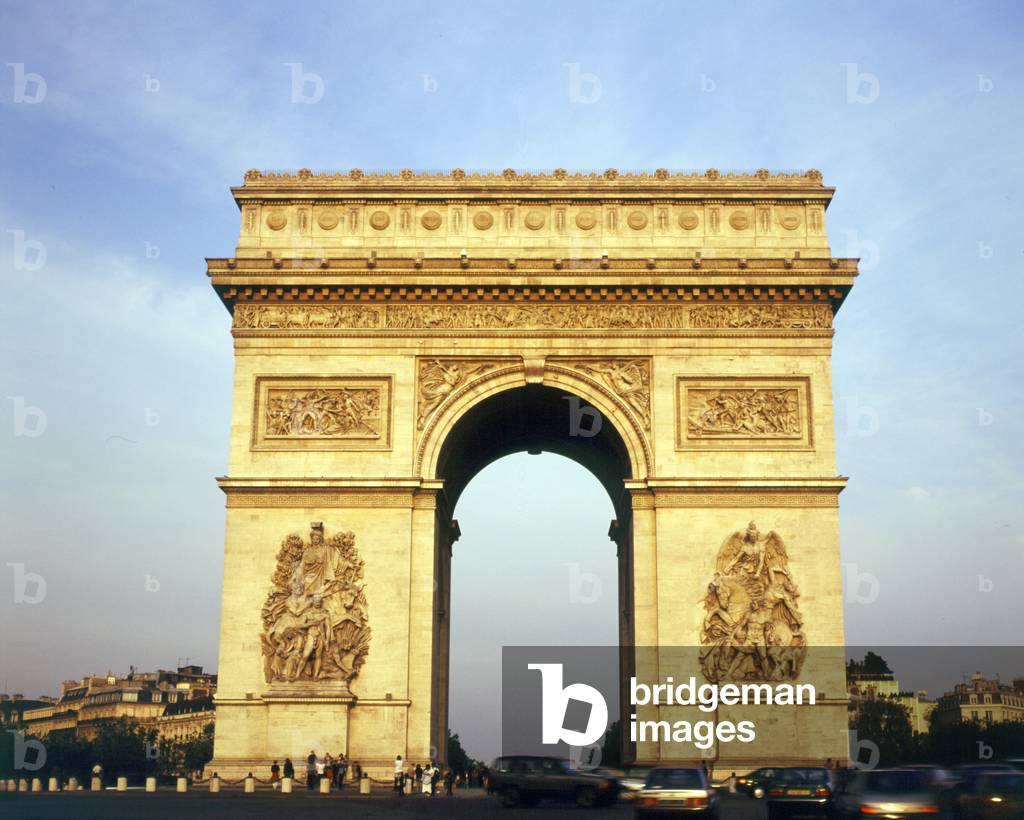 France,  Paris.  Arc De Triomphe, Day