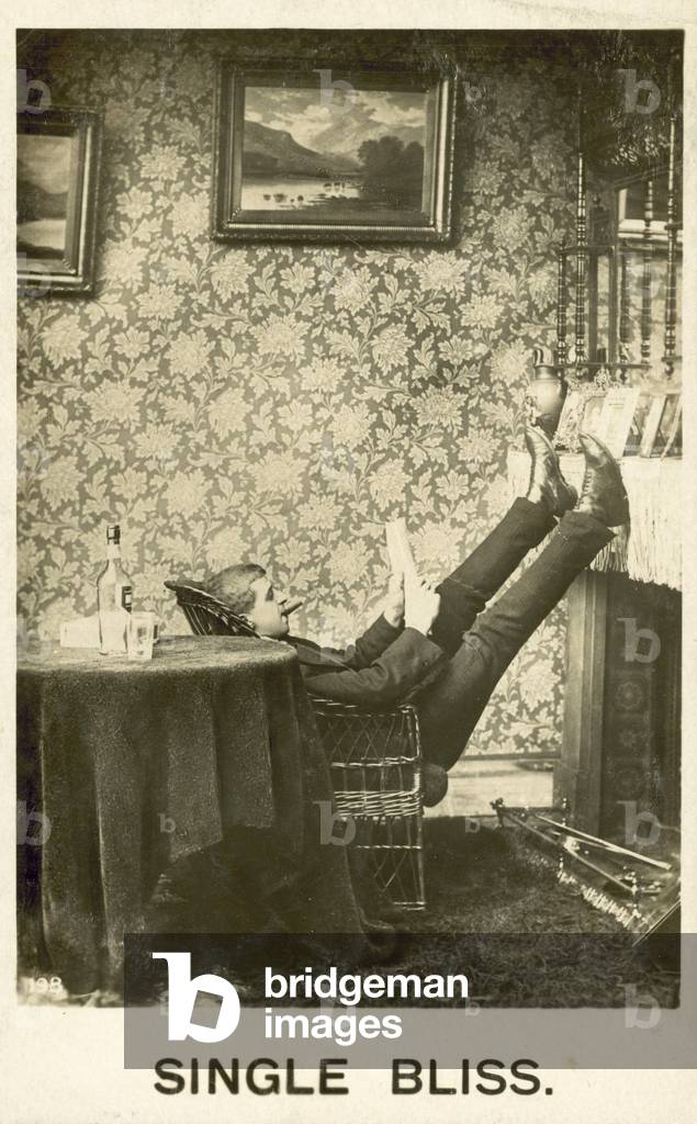 Image of Photography depicting Single Bliss (b/w photo) by English Photographer, b/w