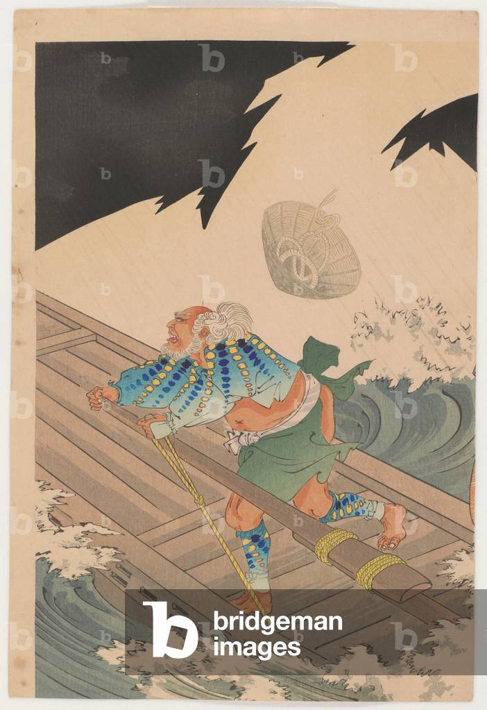 "Take no hitofushi", 1897 di Toyohara Chikanobu
