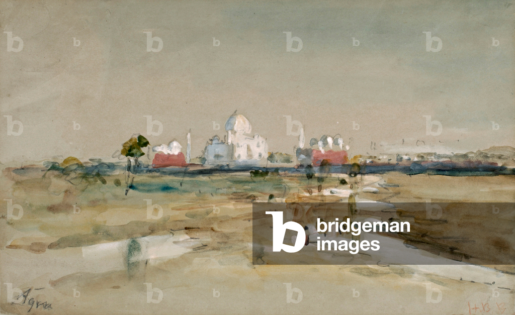 Immagine di Disegno "Agra (acquerello)" 1850 di Hercules Brabazon Brabazon