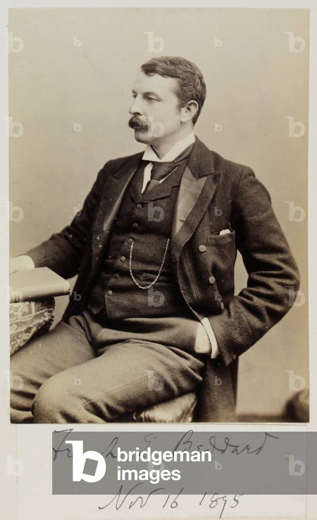 Image of Photography depicting Frank Evers Beddard (b/w photo) 1801 by English Photographer