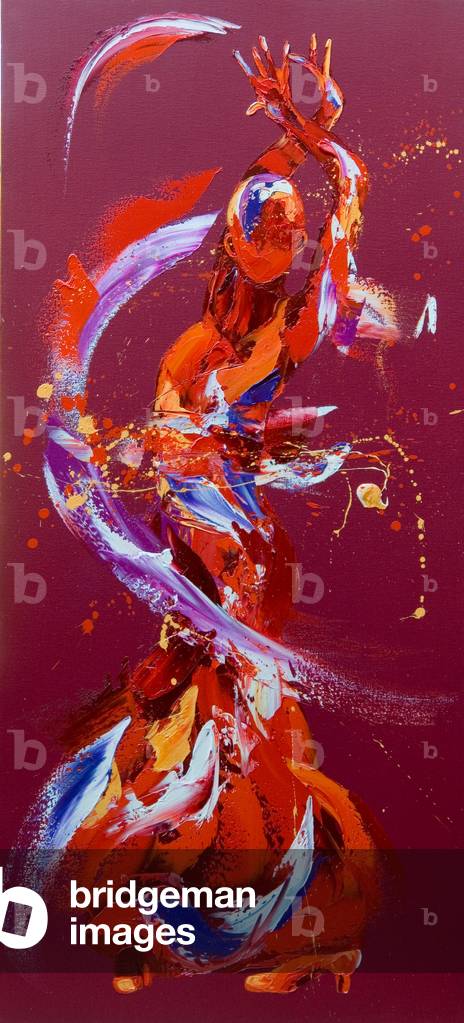 Bild von Gemälde "Pizazz", 2012 von Penny Warden