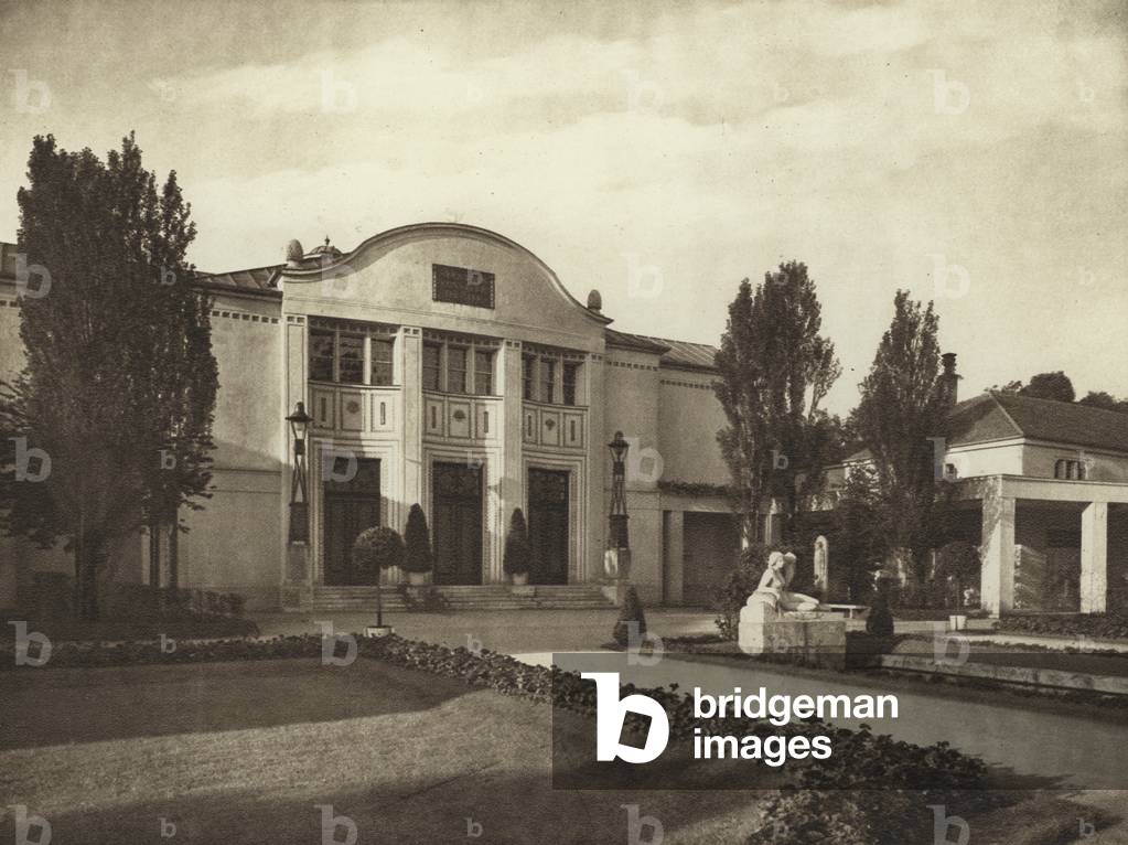 Image de Estampe représentant Munchen / Munich : Kunstlertheater im Ausstellungspark (photo n/b) par German Ph