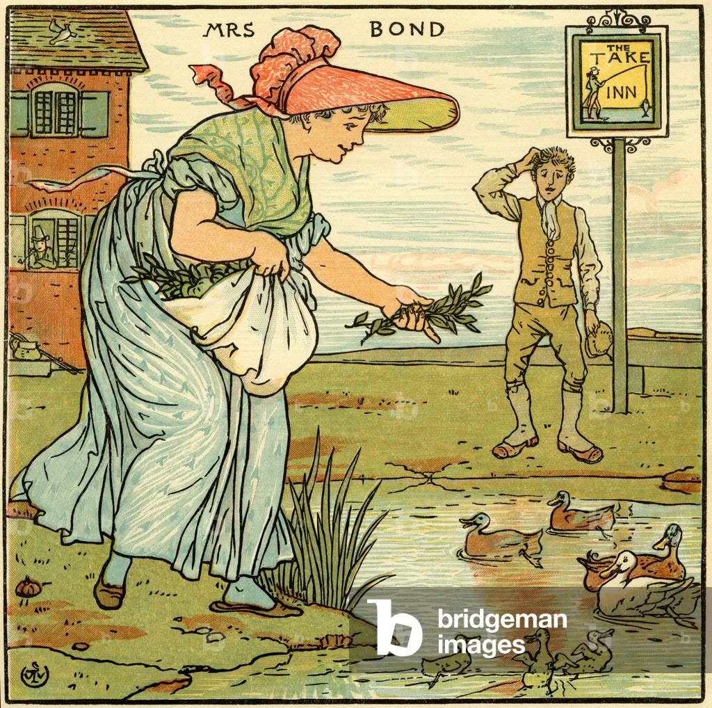 "Sig.ra Bond" di Walter Crane