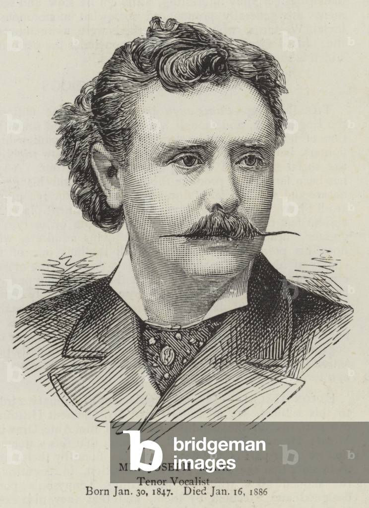Mr Joseph Maas (engraving) by English Artist