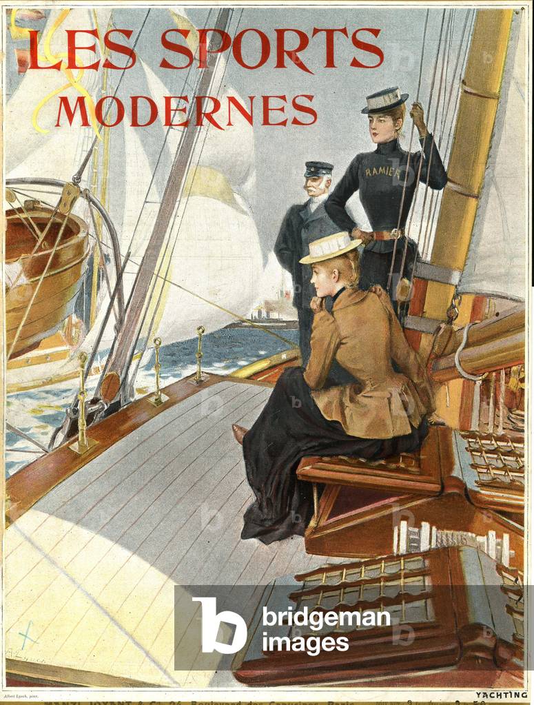 Les Sports Modernes Magazine Cover, Frankreich, 1910er Jahre