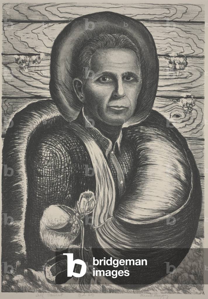 Selbstporträt (Litho)