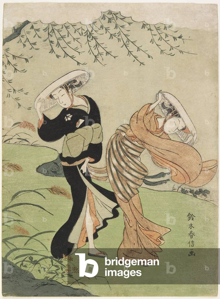 due donne in alta vento, c. 1767