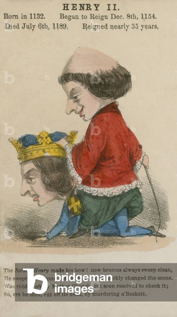 König Heinrich II. (Aquatinte)