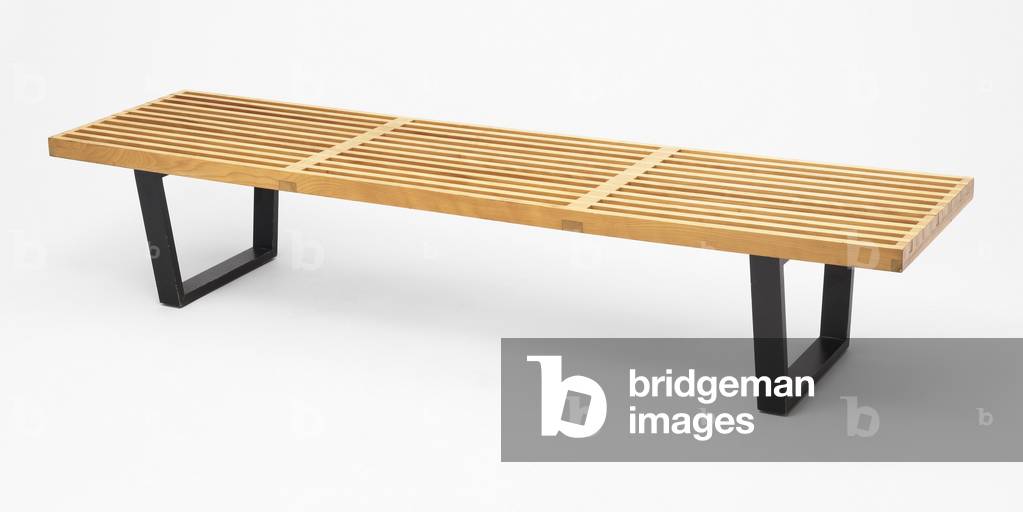 Platform Bench, designed 1946 (birch)