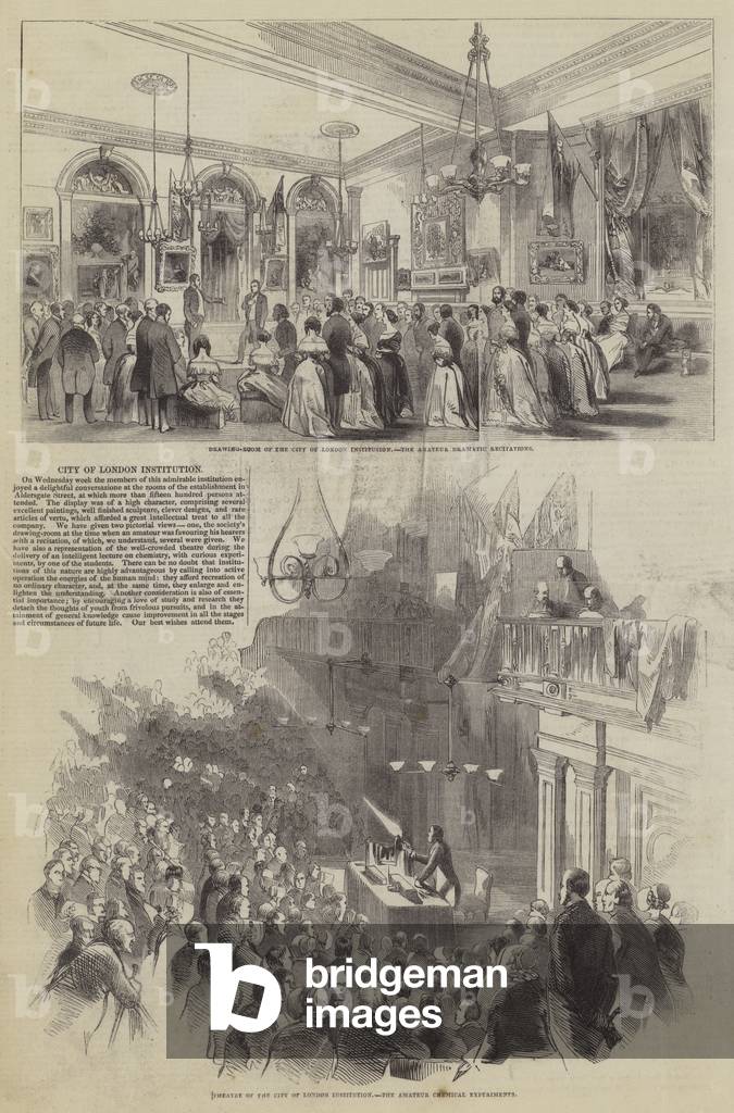 City of London Institution (incisione)