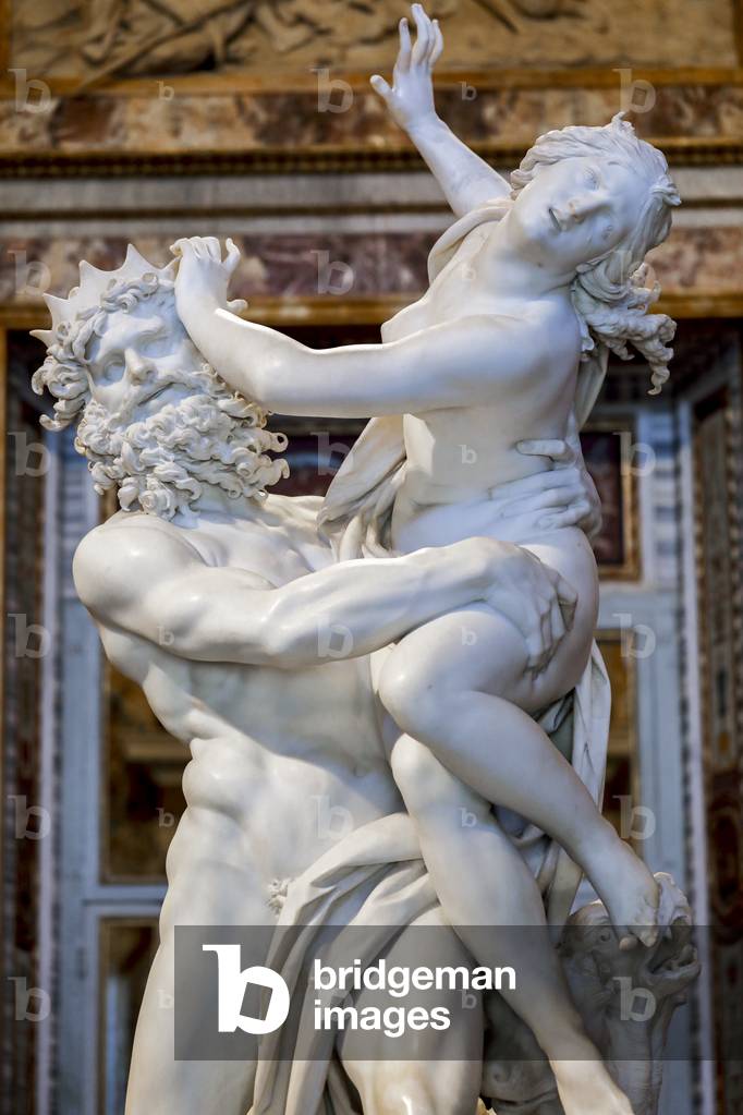 Ratto di Proserpina 1621 - 1622. marmo di Carrara