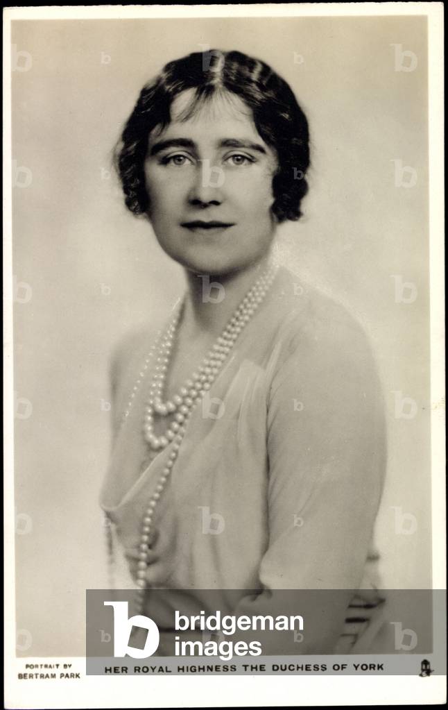 Ak Sua Altezza Reale la Duchessa di York, la Regina Elisabetta, la Regina Mamma (foto b/n)