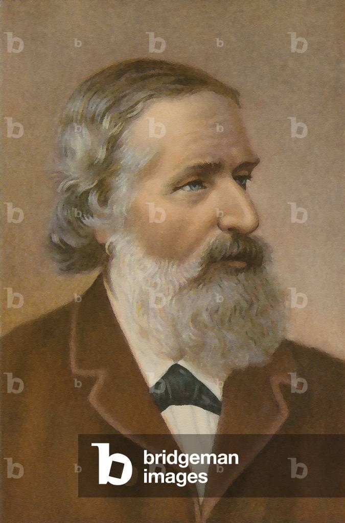 Gustav Kirchhoff (colore lito)