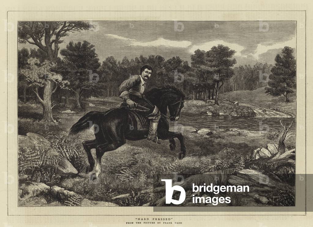 "Pressato duro (incisione)" di Frank Dadd, b/w