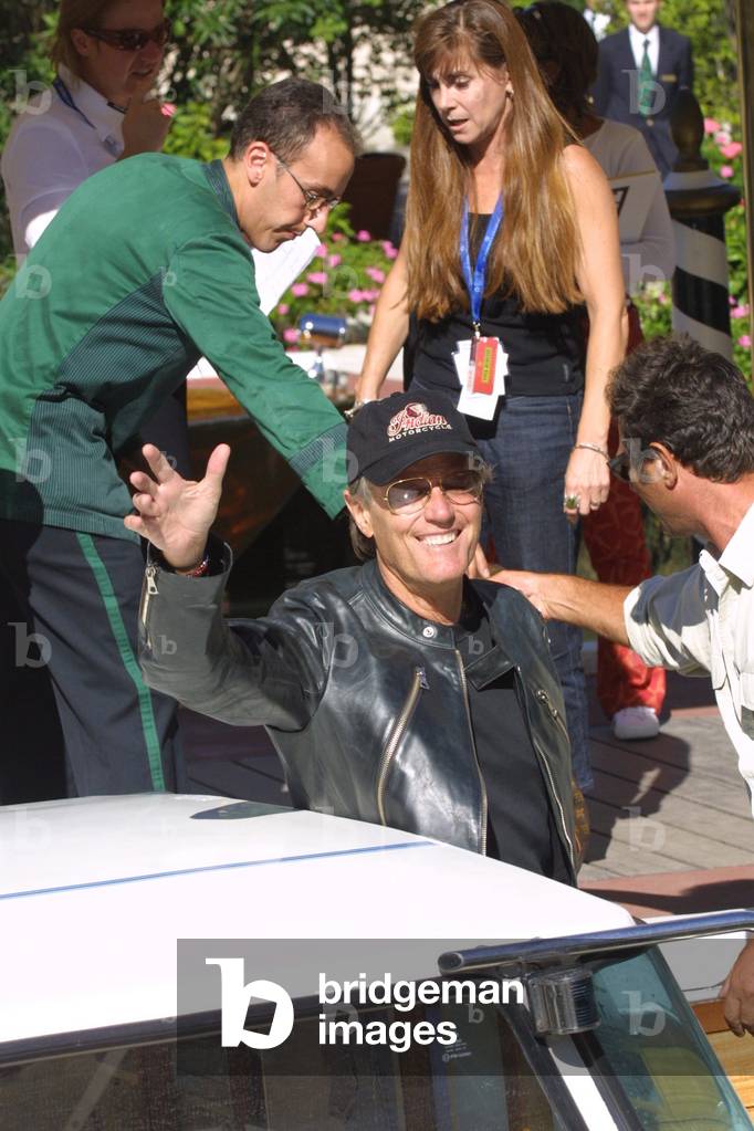 Venezia, 58. Mostra Internazionale d'Arte Cinematografica, 'The Hired Hand', il regista Peter Fonda, 2001 (fot