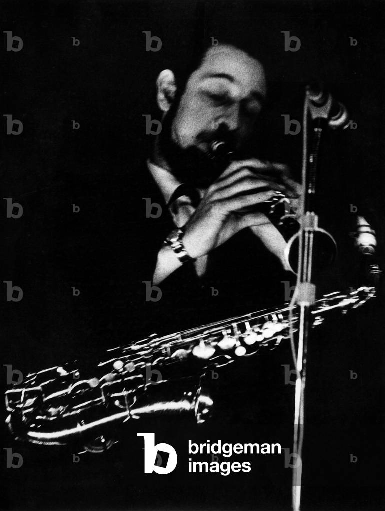 "Clarinettista Jan Wheeler (nero/bianco foto)", b/w