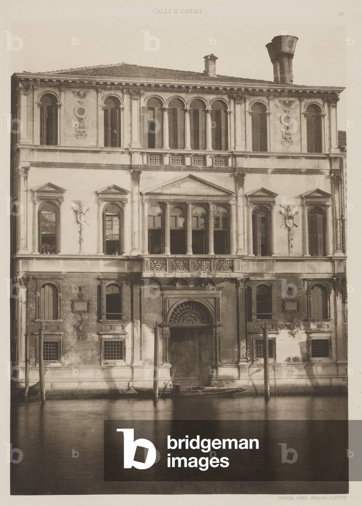 Palast Contarini, 1891 (Photogravüre)