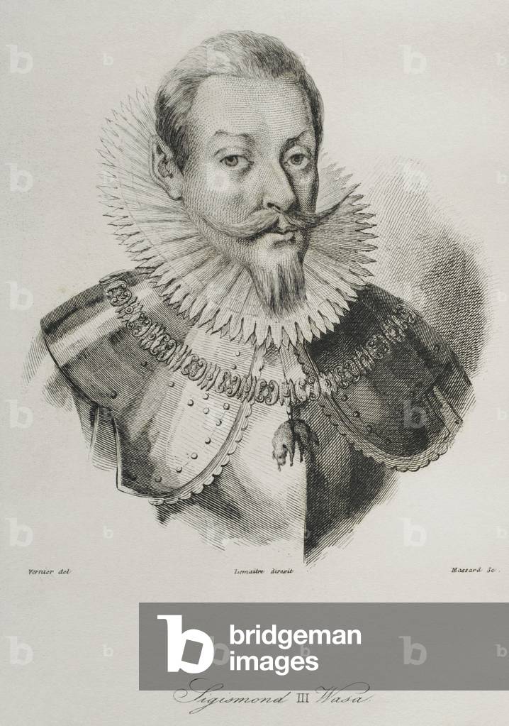 "Sigismund III Vasa (1566-1632)" von Augustin Francois Lemaitre