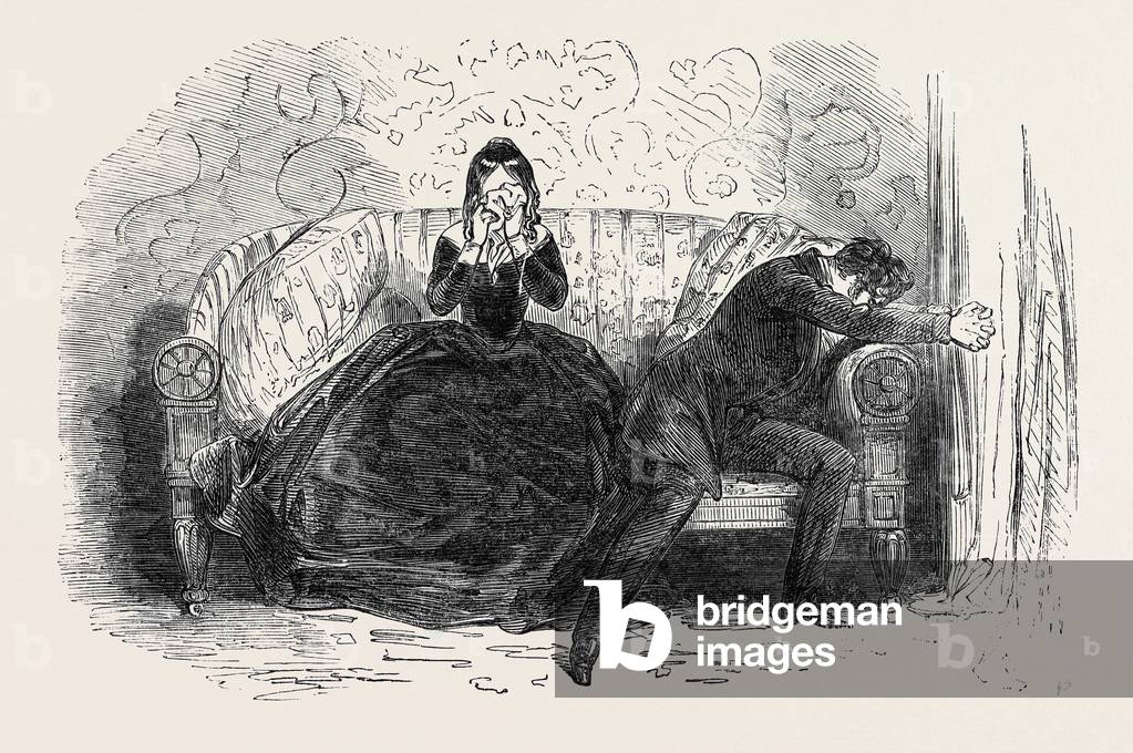 Immagine di Incisione "Una prigione della vergogna" 1850, b/w
