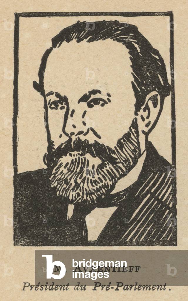 Immagine di Stampa "Nikolai Avksentiev" di French School