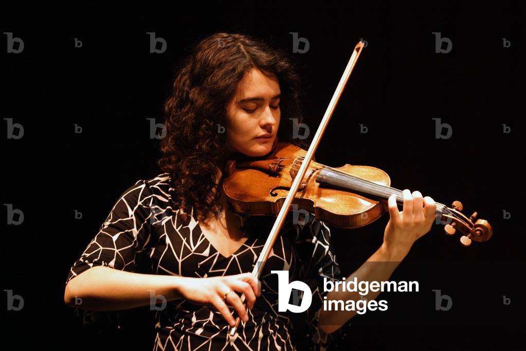 Alena Baeva al Theatre de la Ville nel gennaio 2008 - Violinista russo nato nel 1986