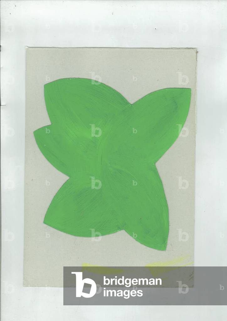 Binary collage I (paper collage)