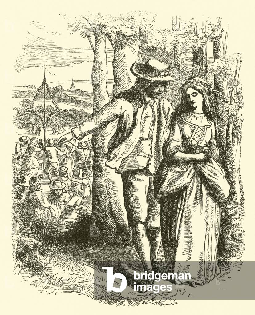 That Merry by English Artist, b/w