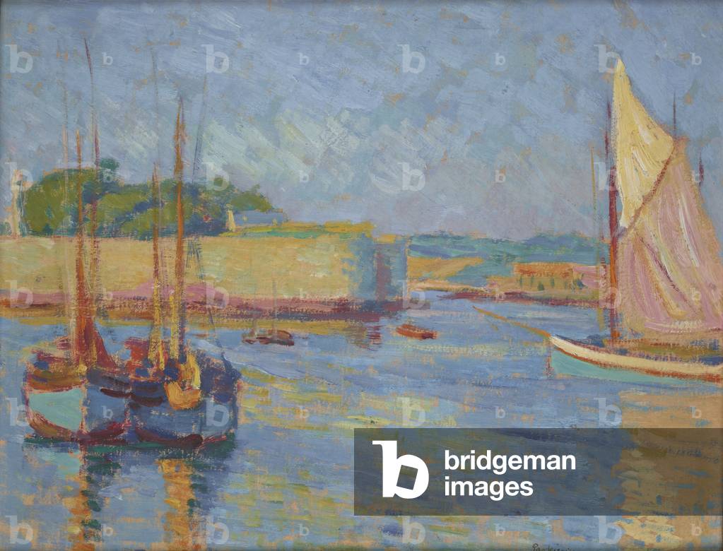 Porto di Concarneau, 1908 (olio su tela)