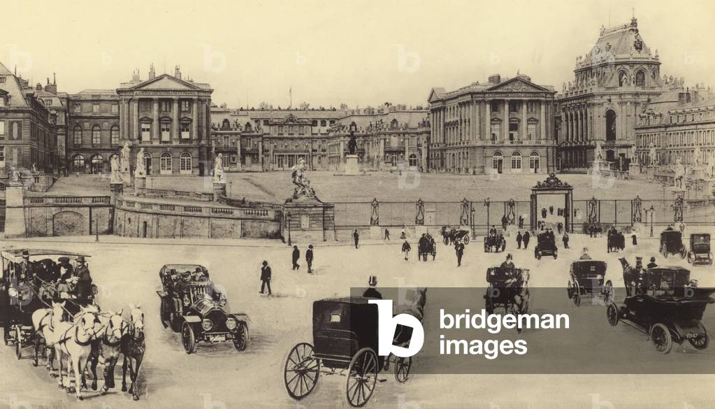 Bild von Fotografie "Versailles" von French Photographer, b/w