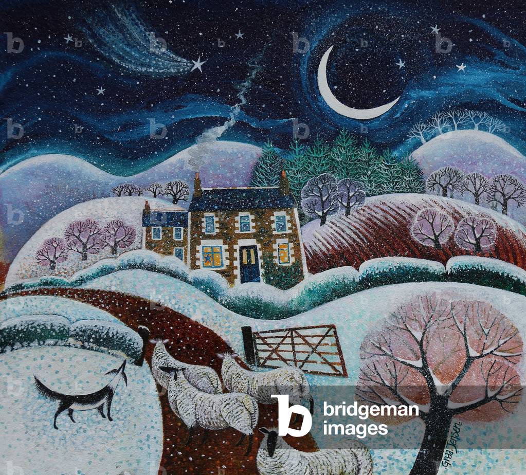 Shooting Star, 2022, (acrilici su lino)