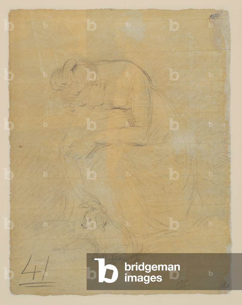 Woman seated by John Constable