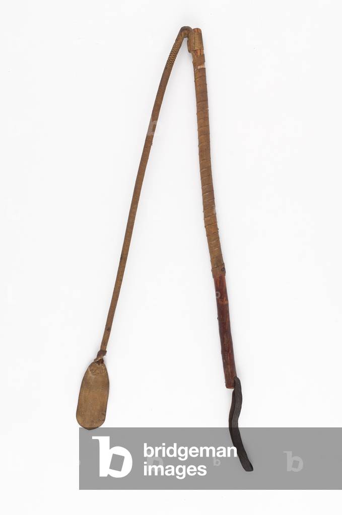 Image of Riding whip taken from a Turkish prisoner by Captain Heerajee by Turkish School, (20th