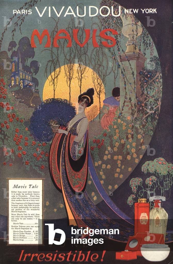 "borotalco mavis art deco" 1920