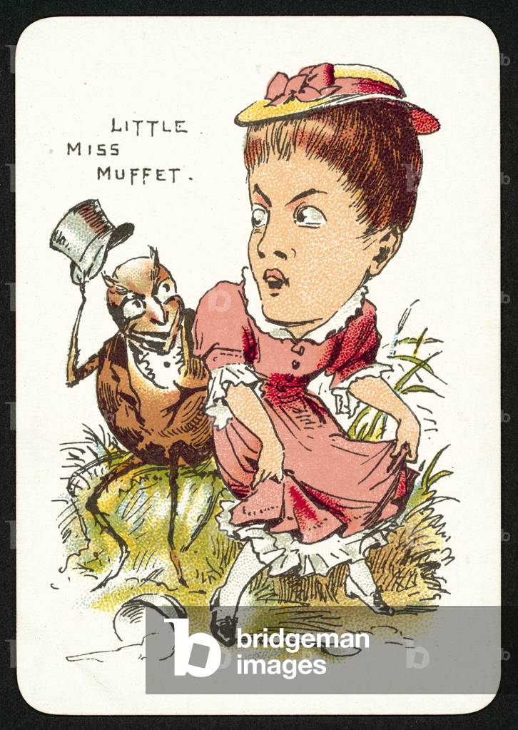 Little Miss Muffet (color lito)