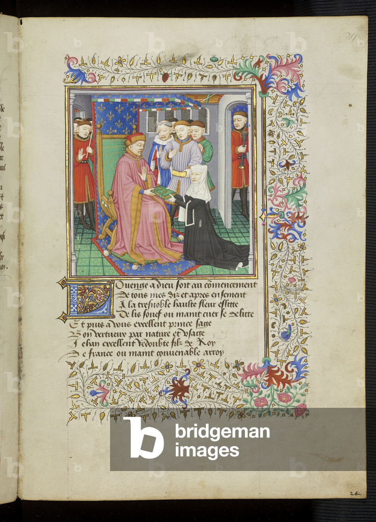 Image de Enluminure représentant Épître d'Othéa 1450