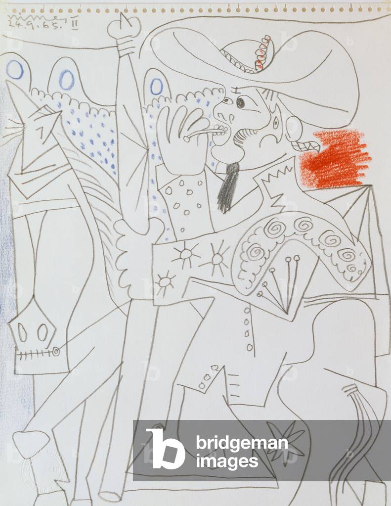 "Cavallo e Picador", 1965 di Pablo Picasso