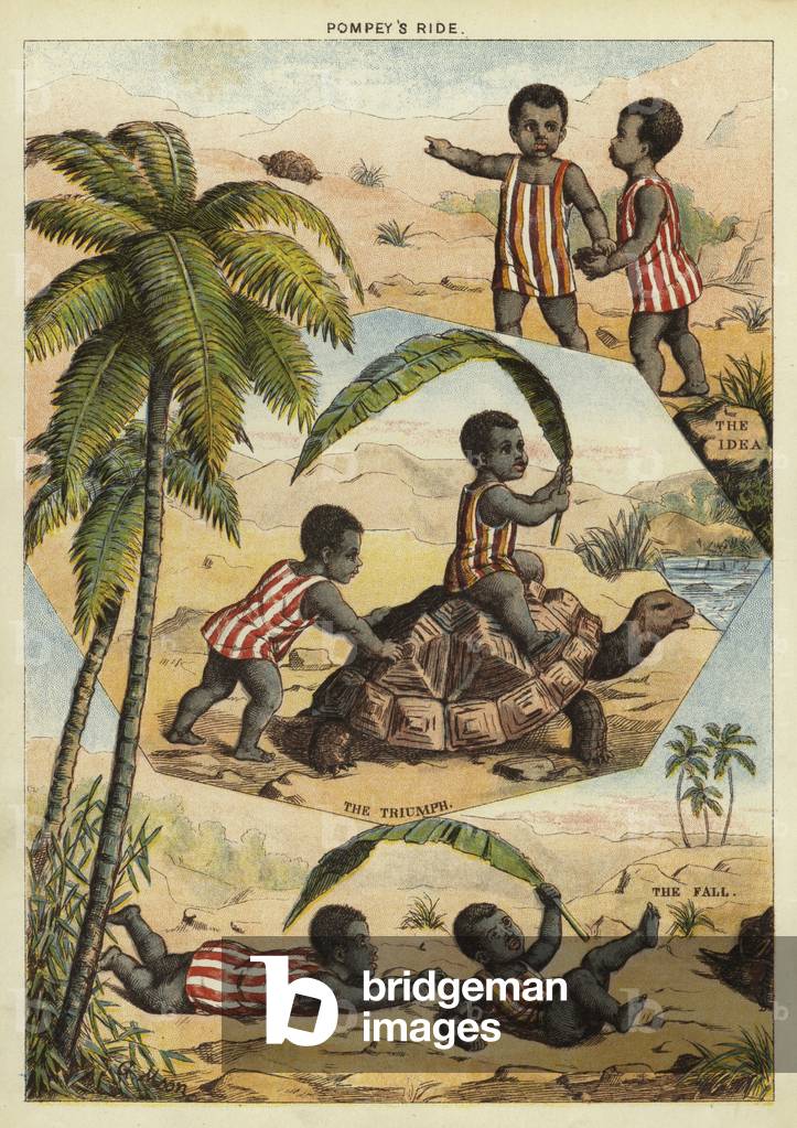 Pompey's Ride (chromolitho)