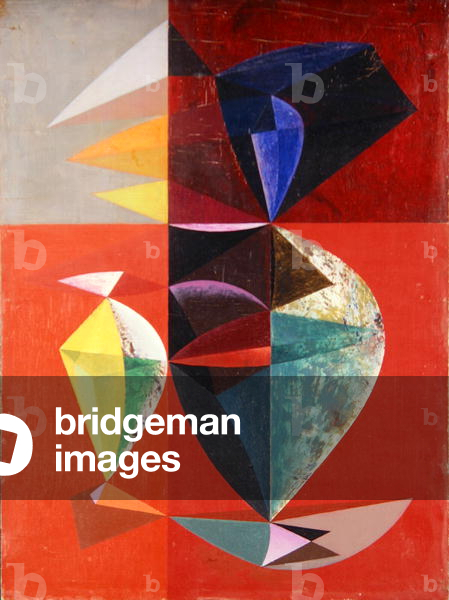 Painting on Red, 1947 (oil on panel)