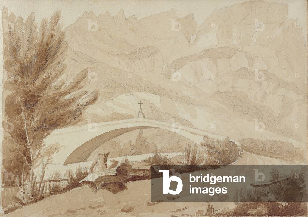 St. Martin, Switzerland, 1818 (w/c on paper)