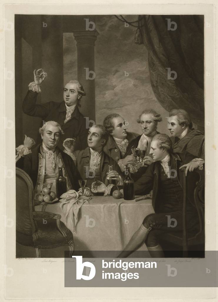The Dilettanti Society, engraved by Charles turner, 1800-20 (mezzotint on paper)