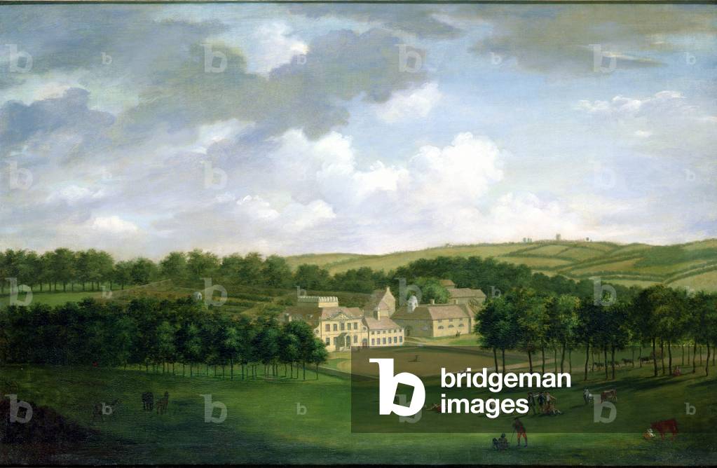 Kidbrooke Park, Kent, formerly attributed to George Lambert (1700-65) c.1740-50 (oil on canvas)