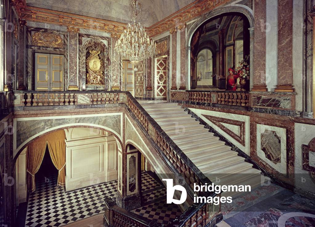 The Queen's staircase, c.1679 (photo)