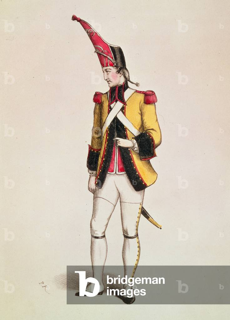 Image de Estampe représentant The Actor Dupuis as Fritz in Offenbach's Operetta 'La Grande Duchesse de Gerolst