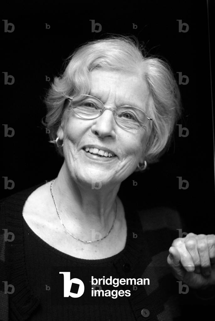 Ritratto di Betsy JOLAS compositrice inglese nel 2007.