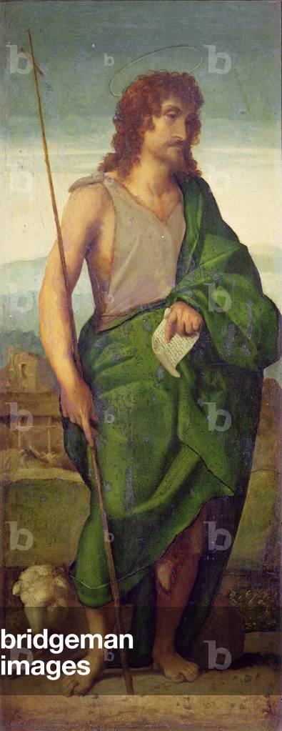 Immagine di Dipinto "San Giovanni Battista (olio su tavola)", 16th Secolo di Jacopo Palma