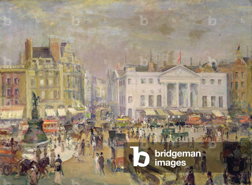 Piccadilly Circus, c.1908-9 (Öl auf Leinwand)