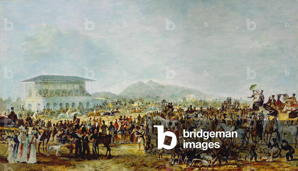 "Veduta di Musselburgh Races" di William 'de Lond' Turner